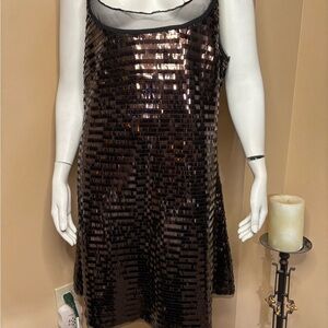 Free People Black Mini Dress